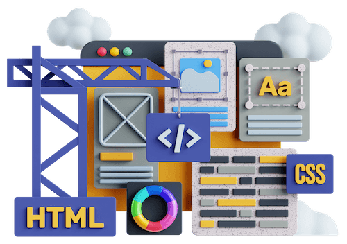 3D-Illustration zu Programmierung